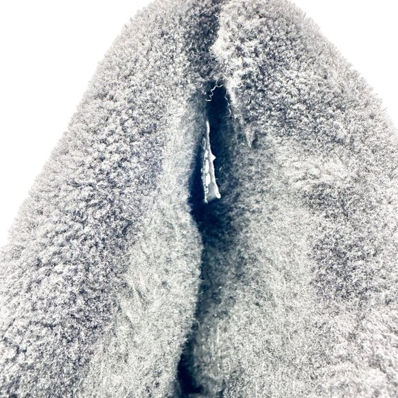 Totes All Weather Footwear Boots Size 11 Black Zip Up Faux Fur Lined - Picture 9 of 13